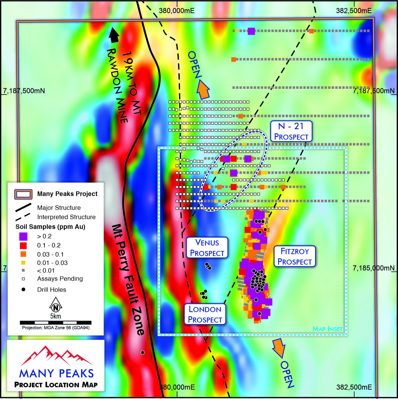 Mt Steadman Gold Project Many Peaks Minerals Limited